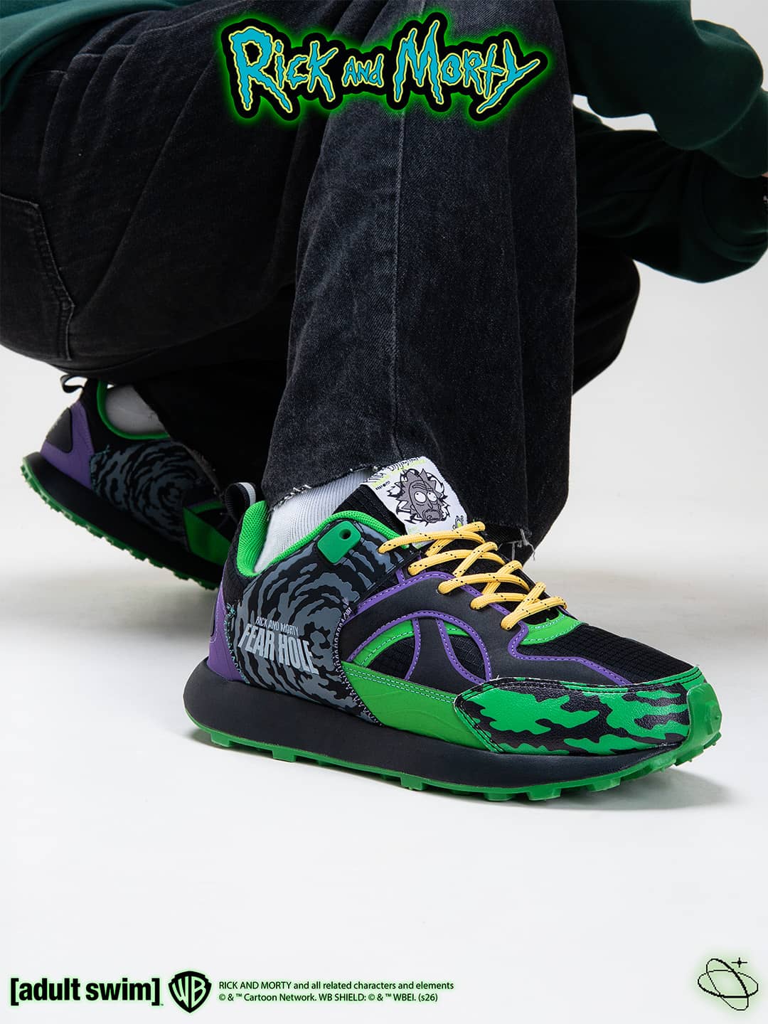 Bacca Bucci x Rick & Morty “FEAR HOLE” Sneakers — Official