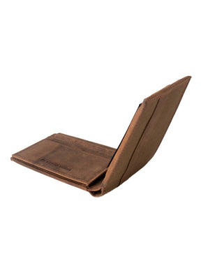 Bacca Bucci Rustic Rover Leather & Canvas Wallet