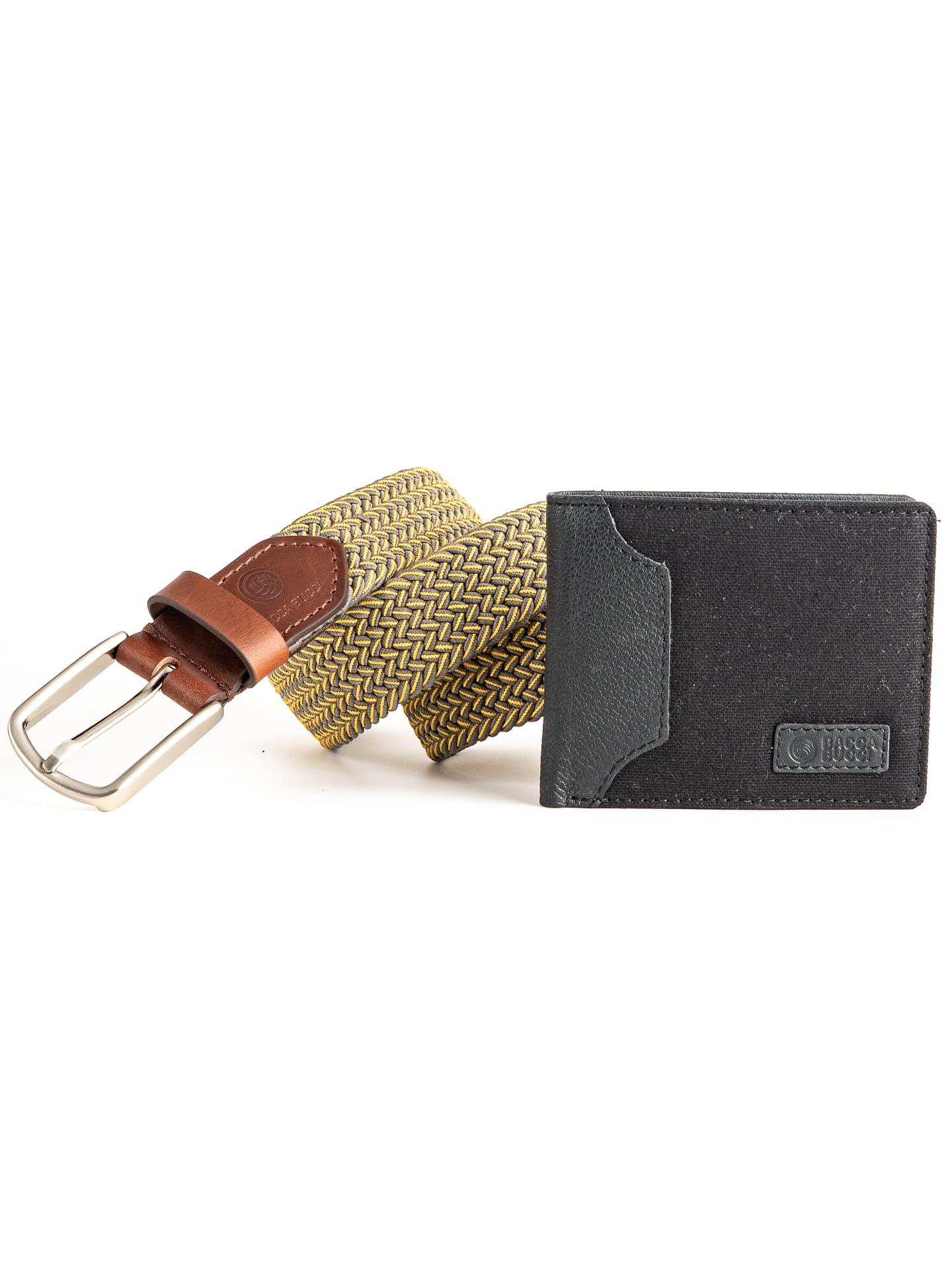 Bacca Bucci Premium Gift Combo: Classic Wallet & Stylish Belt in Elegant Wooden Box