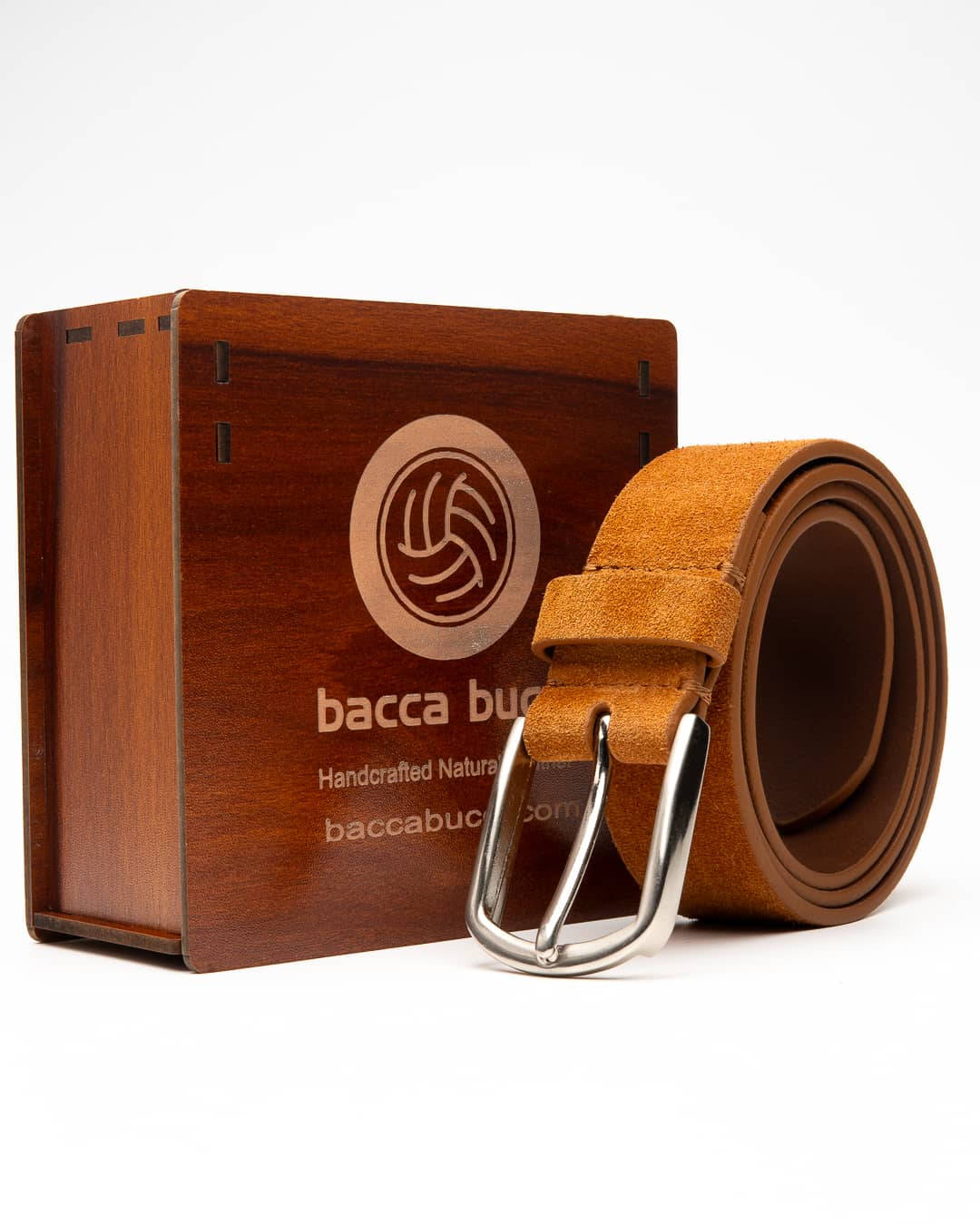 Bacca Bucci Genuine Leather Suede Belts for Men