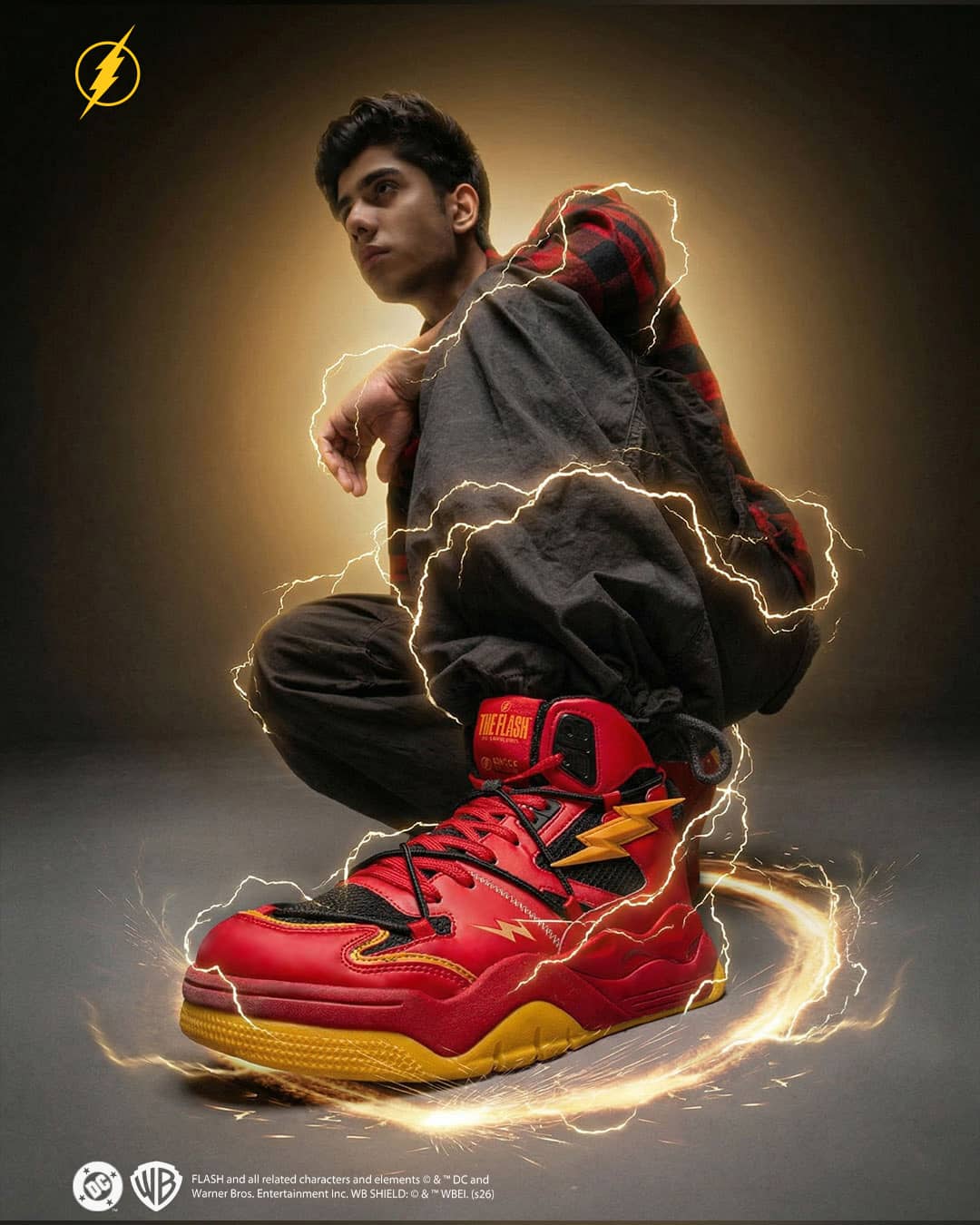 Bacca Bucci The Flash Lightning High-Tops