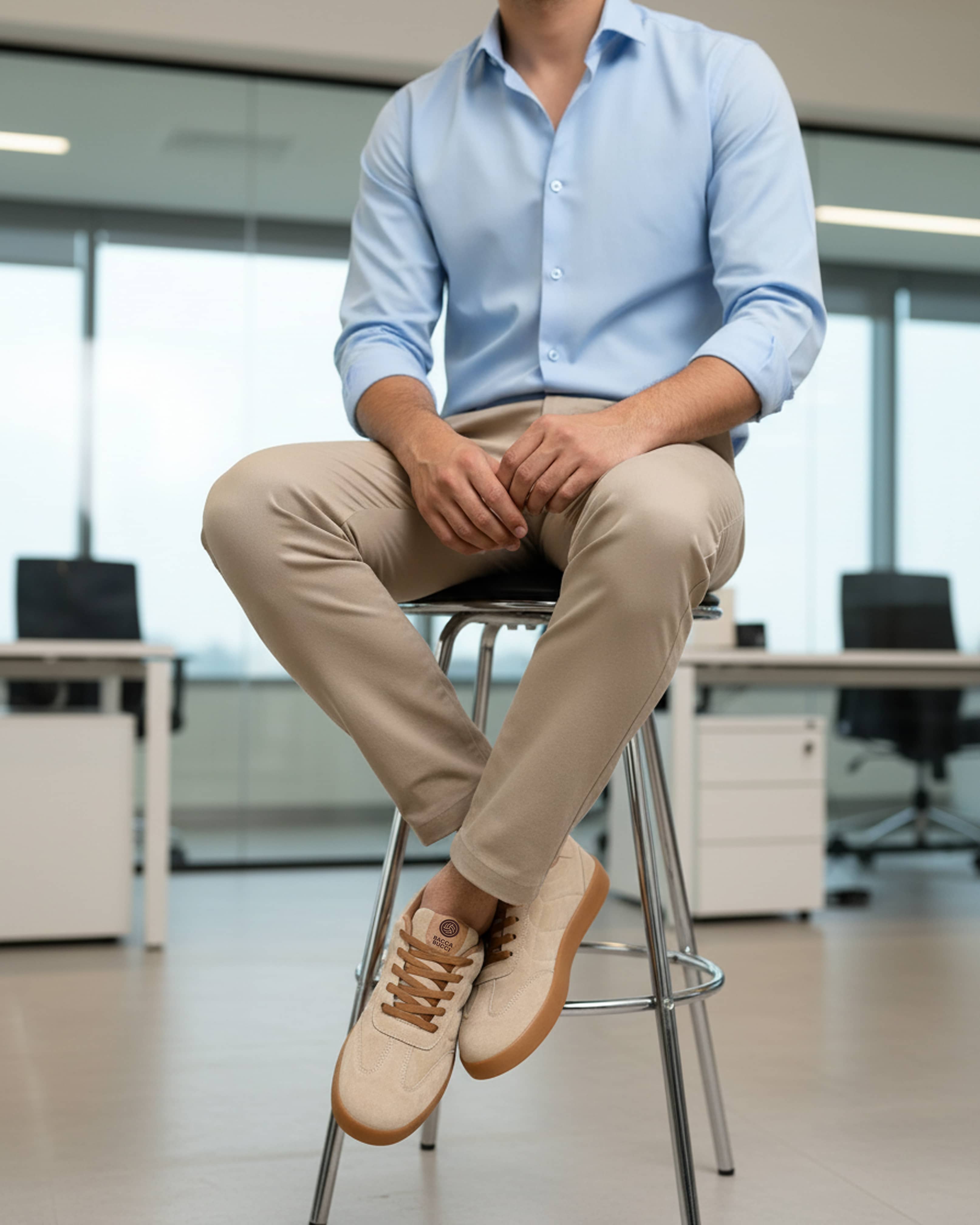 Bacca Bucci Fresco – Suede Low-Top Sneakers for the Urban Nomad