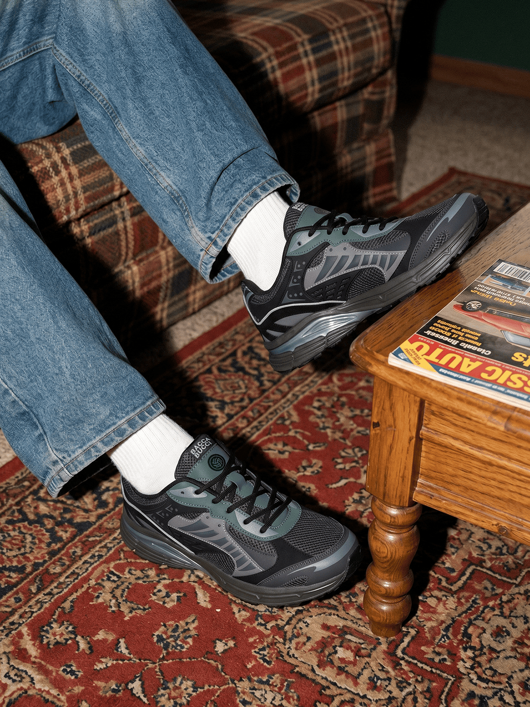 Retrograde Retro-Tech Lifestyle Sneakers for Men
