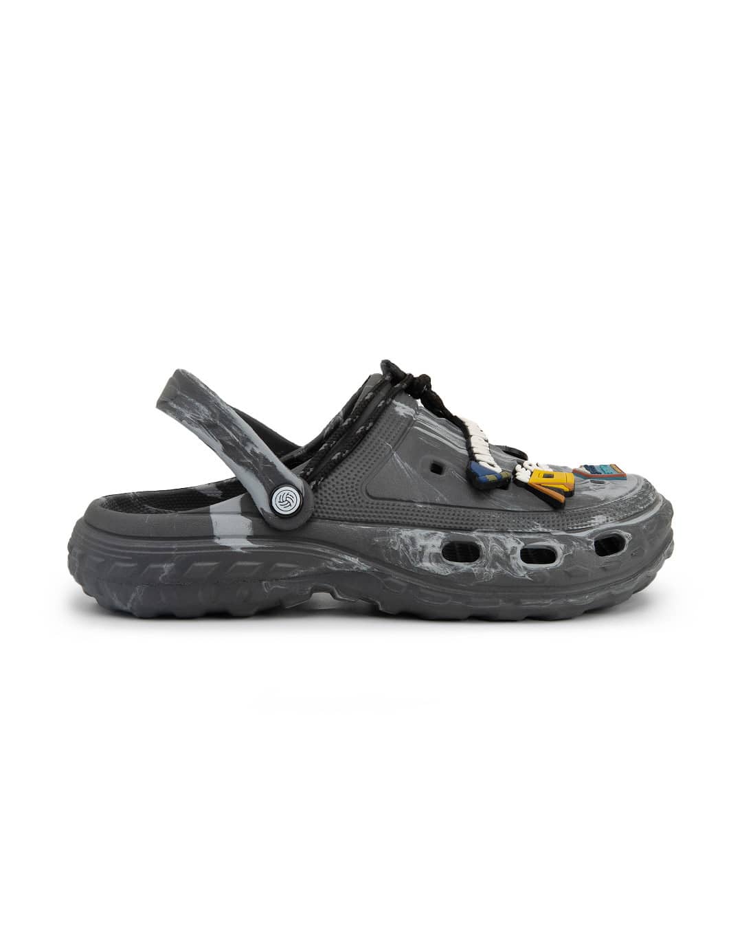 Discovery × Bacca Bucci Marble Clog Slides – Camping Hero Edition