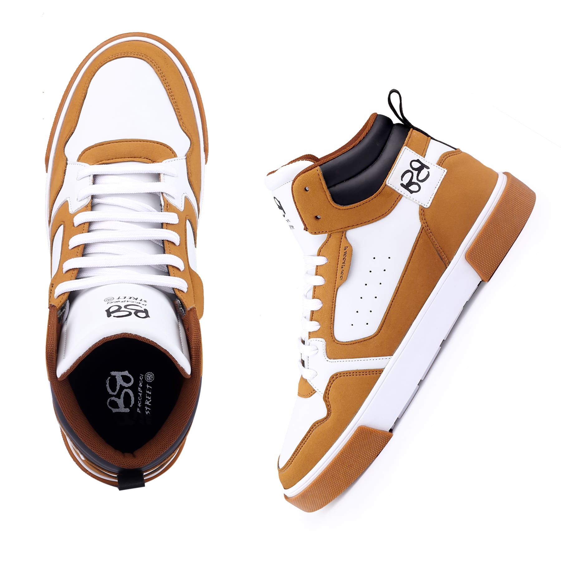 Bacca Bucci STALK Classic High Top Streetwear Sneakers