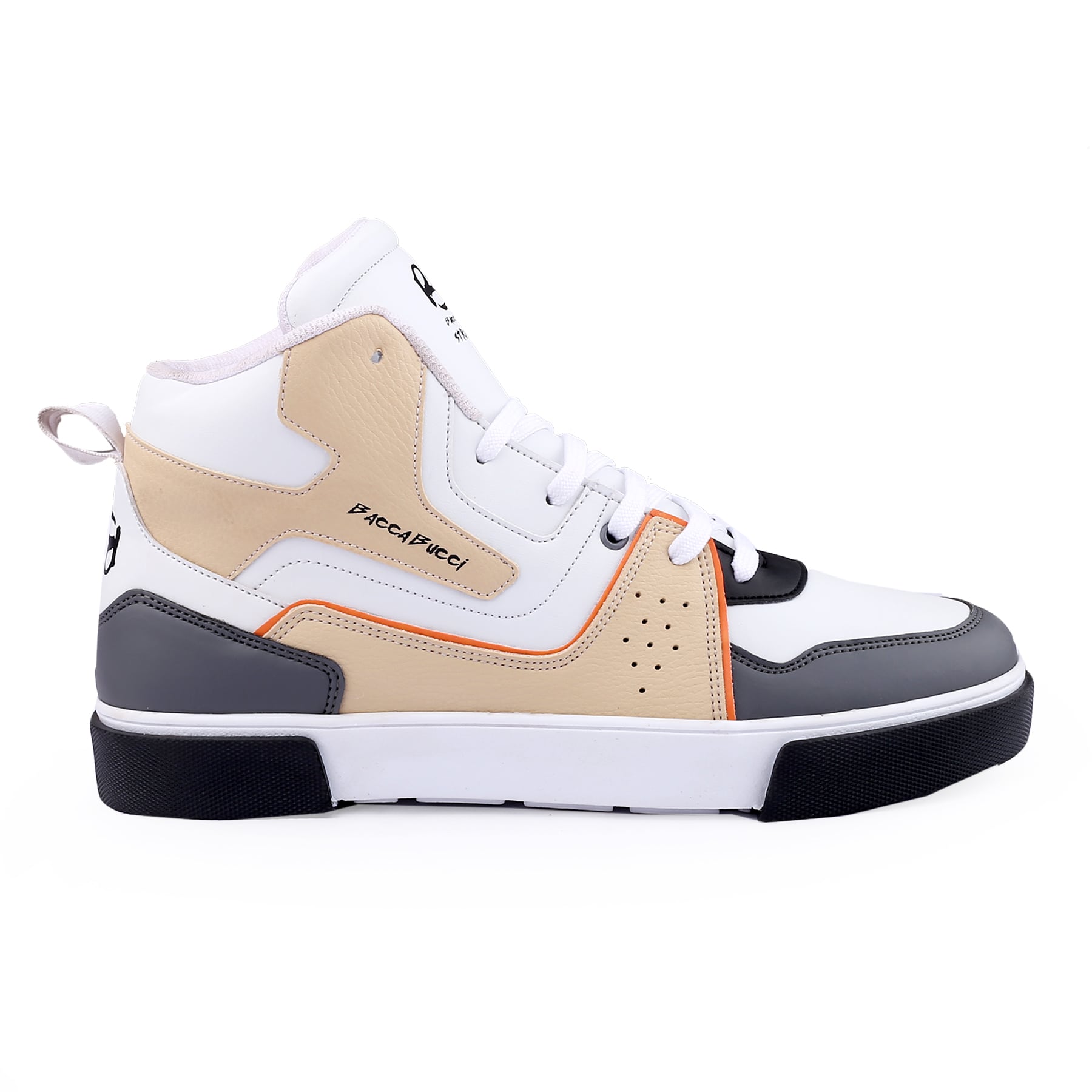 Bacca Bucci EVOKE Korean Style High Top Streetwear Sneakers