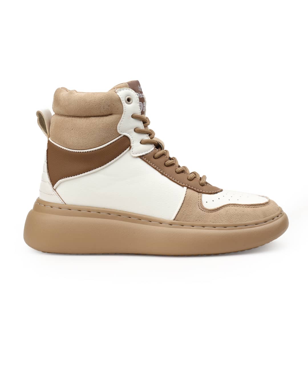Bacca Bucci × Discovery Noir Women’s High-Top Sneakers