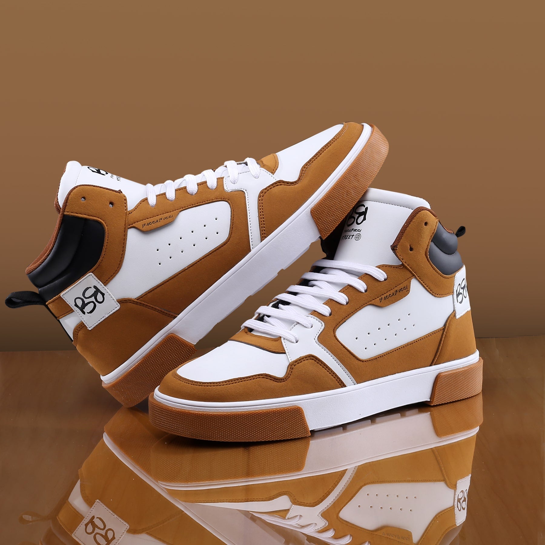 Bacca Bucci STALK Classic High Top Streetwear Sneakers