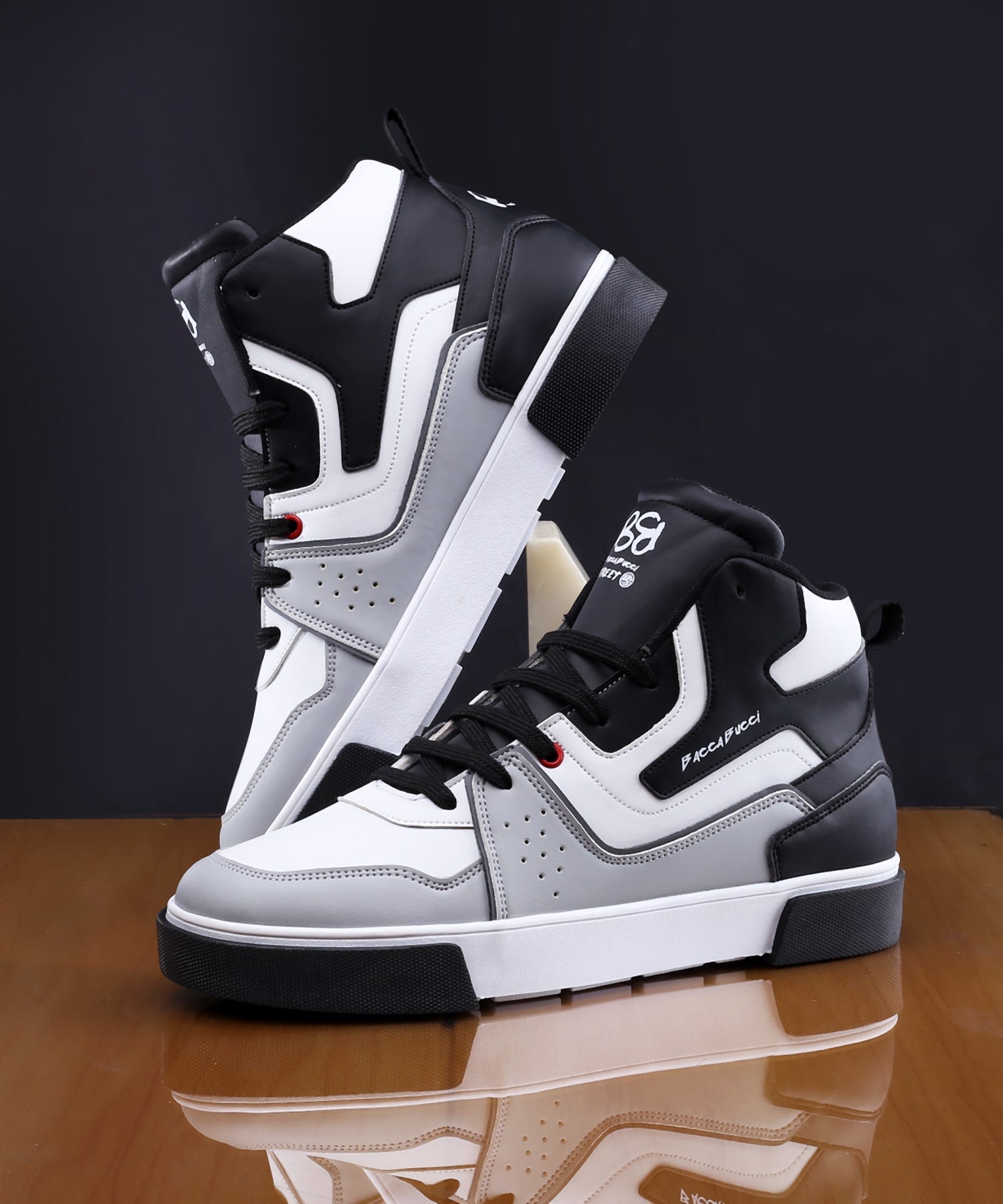 Bacca Bucci EVOKE Korean Style High Top Streetwear Sneakers