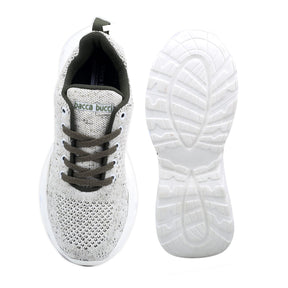 Bacca Bucci Women CHARLOTTE Low-top Platform Fashion Shoes | Street-Wear Knitted Chunky Sneakers