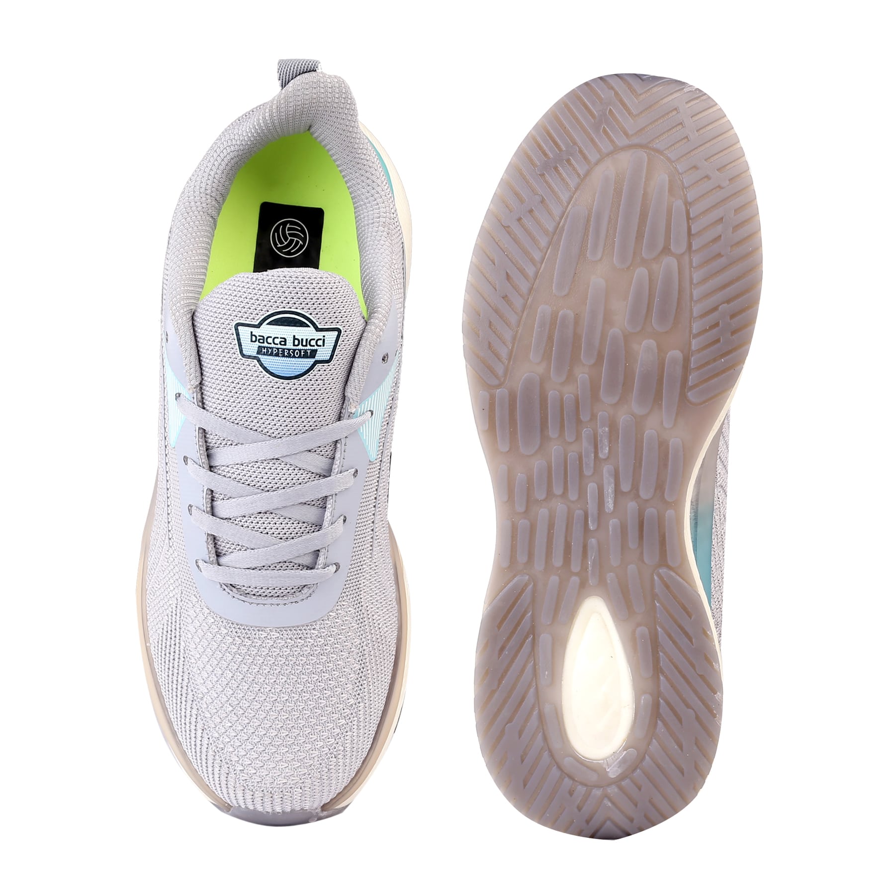 Bacca Bucci HYPERSOFT SERIES with Ultra-Rebounce Outsole & Iconic Breathable Engineered Knit Upper Running Shoes