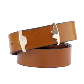 Bacca Bucci Genuine Leather Dress/Casual Men Belt with Pin Buckle