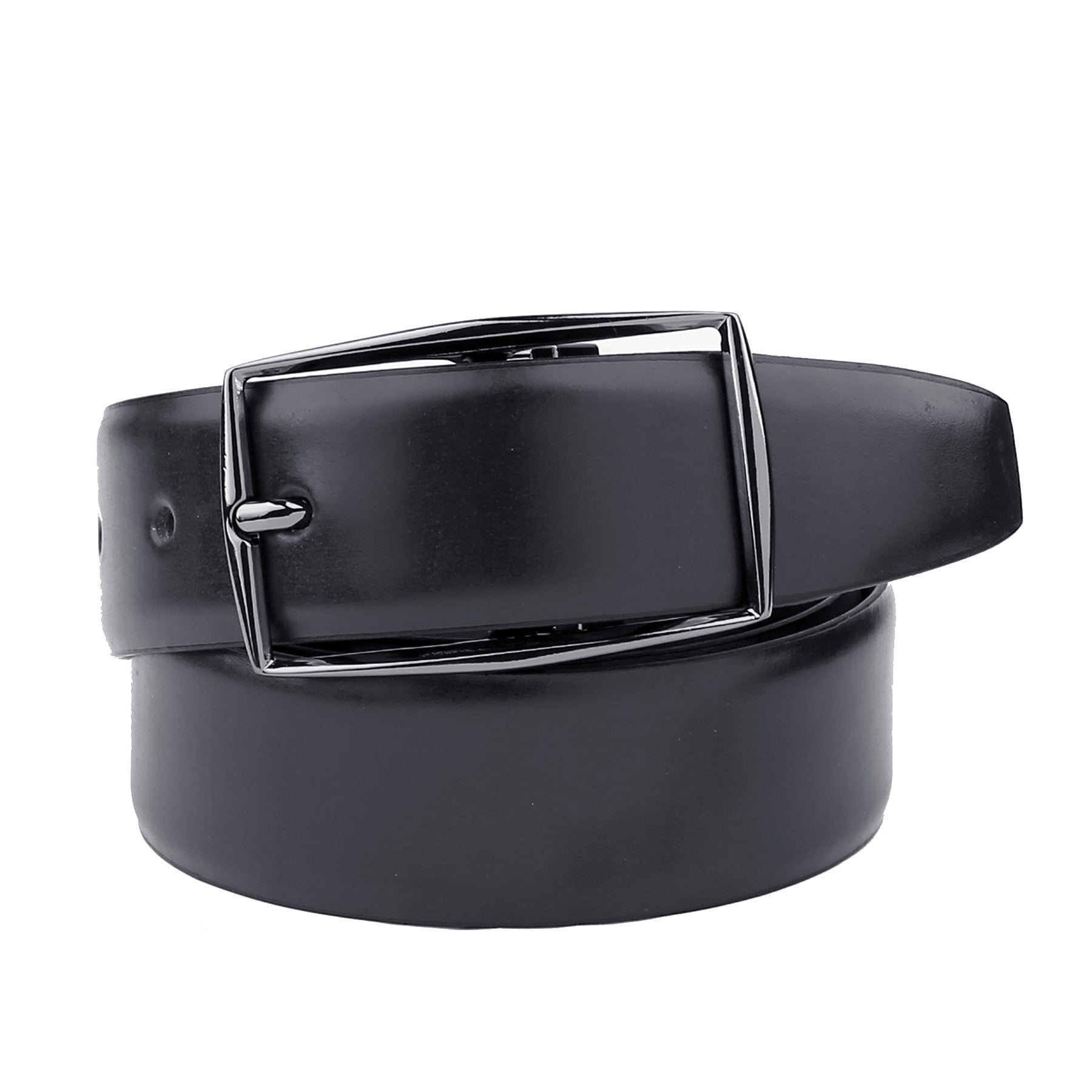 Bacca Bucci Reversible Genuine leather Classic Dress belt for Men-Black & Brown