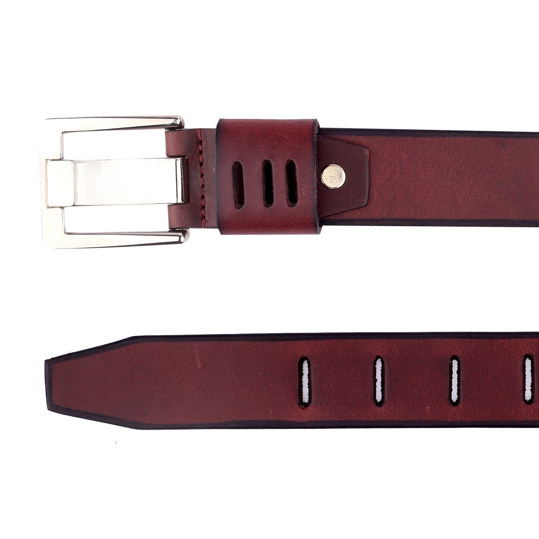 Grain Leather Belt