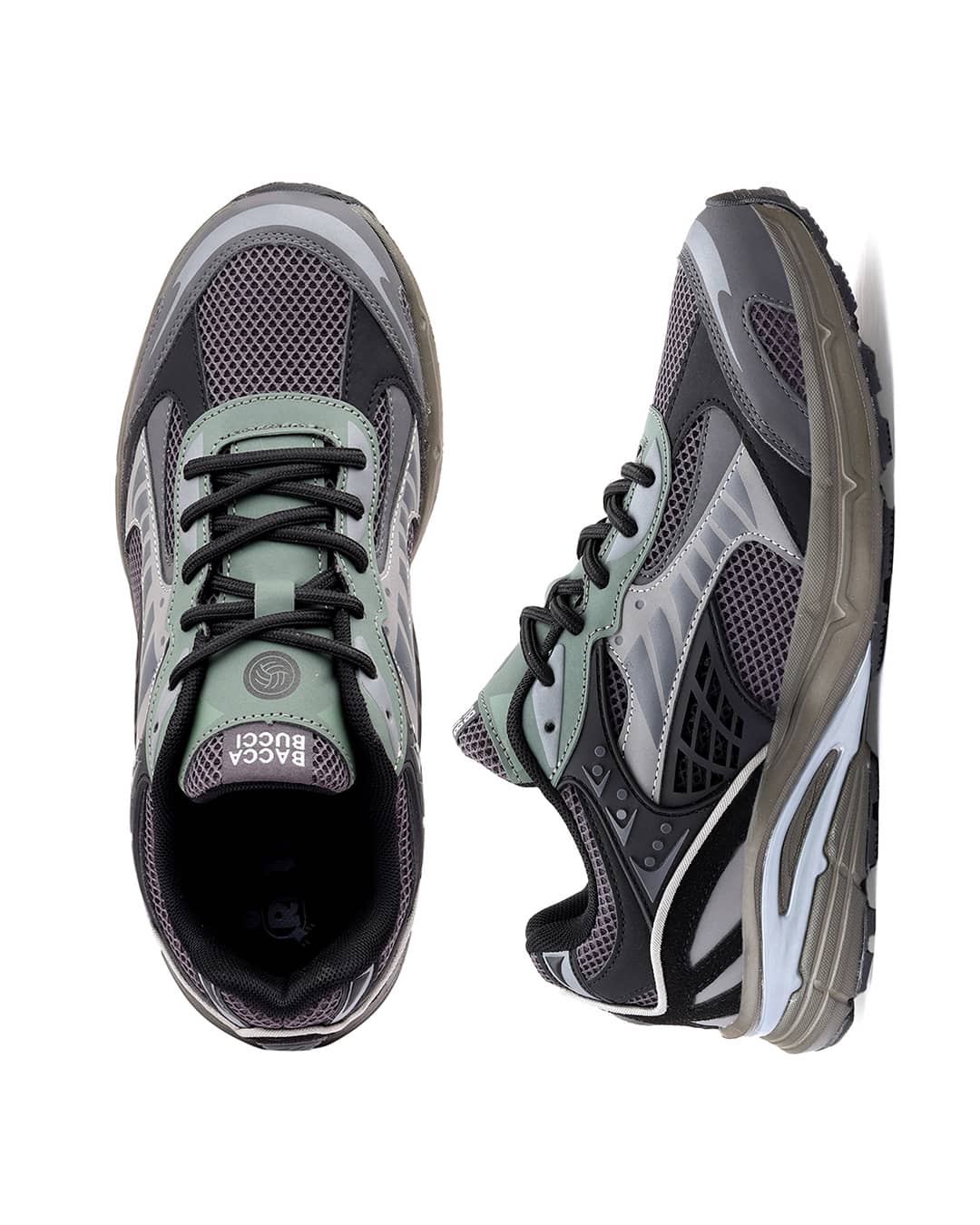 Bacca Bucci Retrograde Retro-Tech Lifestyle Sneakers for Men