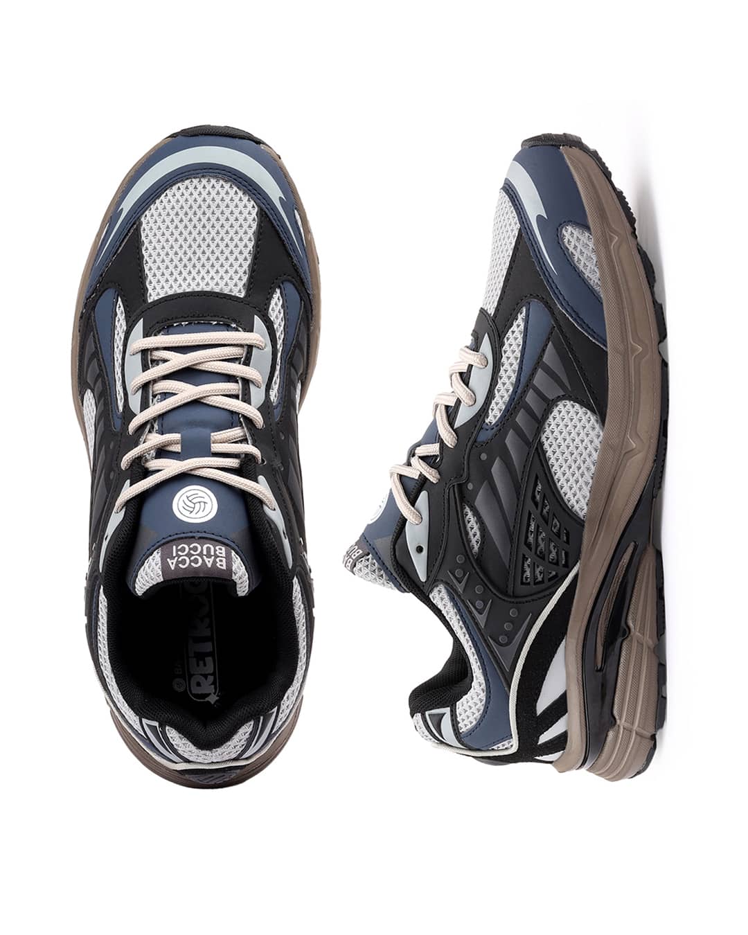 Bacca Bucci Retrograde Retro-Tech Lifestyle Sneakers for Men