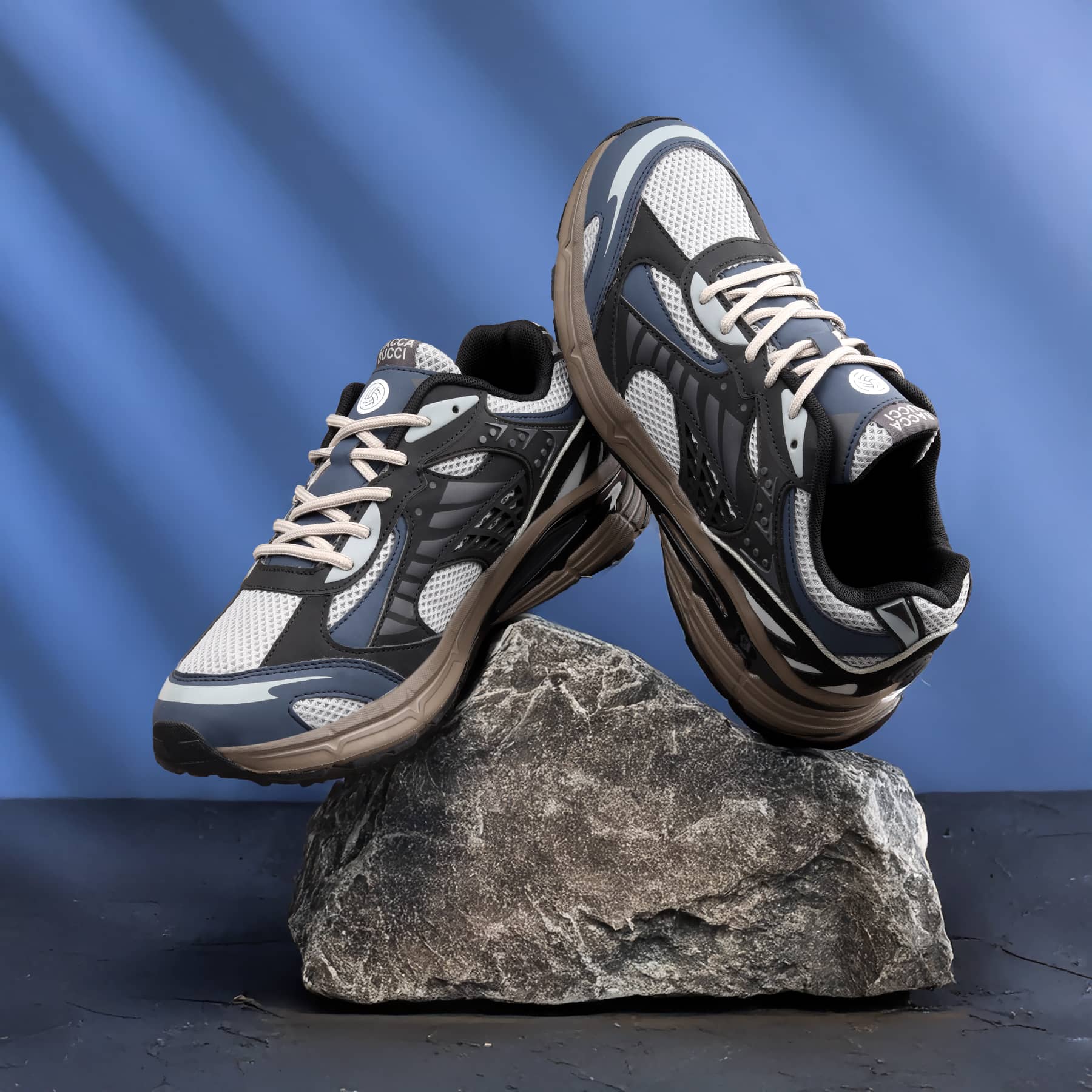 Bacca Bucci Retrograde Retro-Tech Lifestyle Sneakers for Men