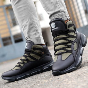 Bacca Bucci DOMINATOR Mid-Top Street Fashion Chunky Sneakers