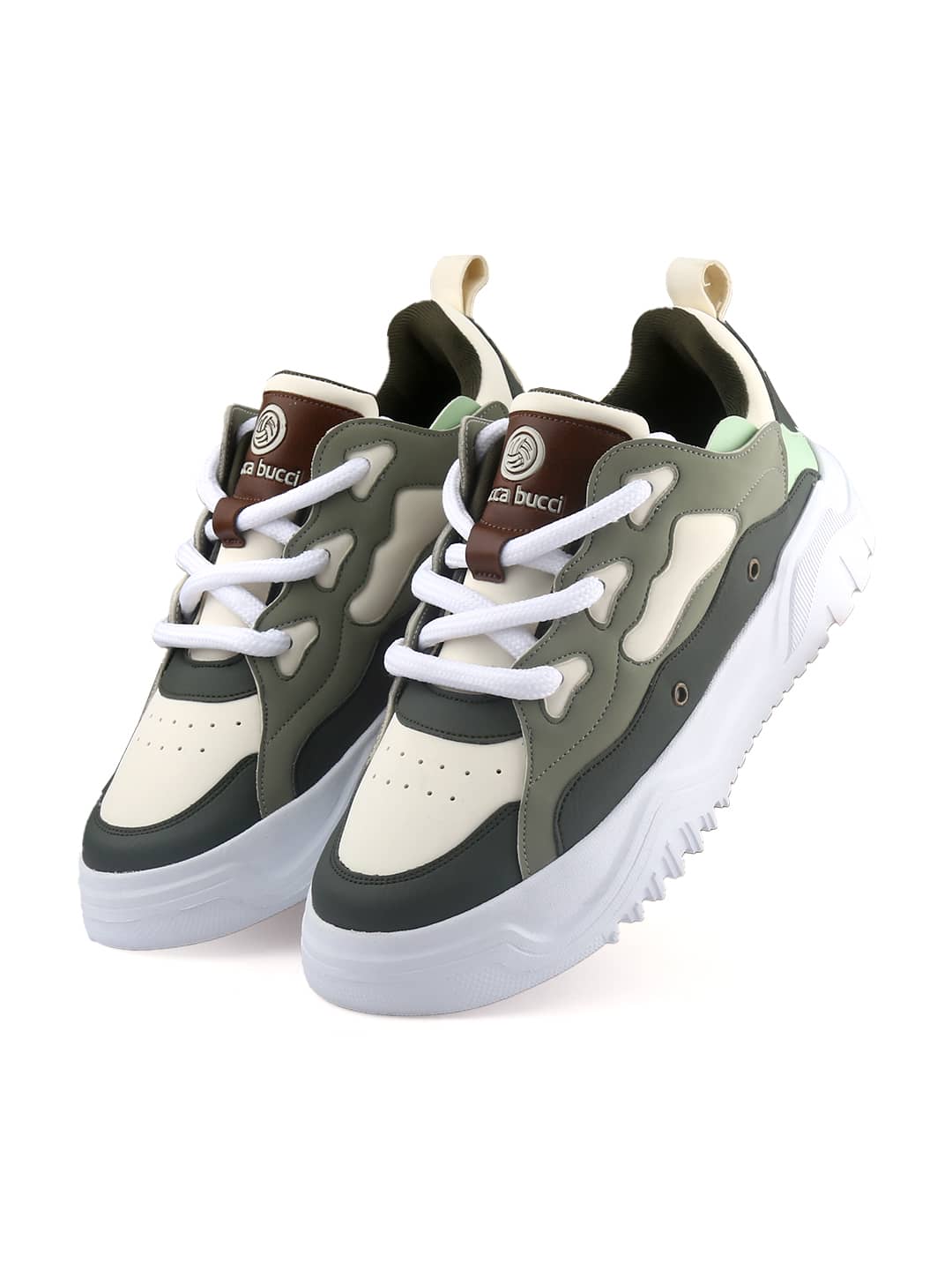 Bacca Bucci OG TerraForge Low-Top Series: Bold Street-Ready Sneakers with Signature Chunky Traction Sole