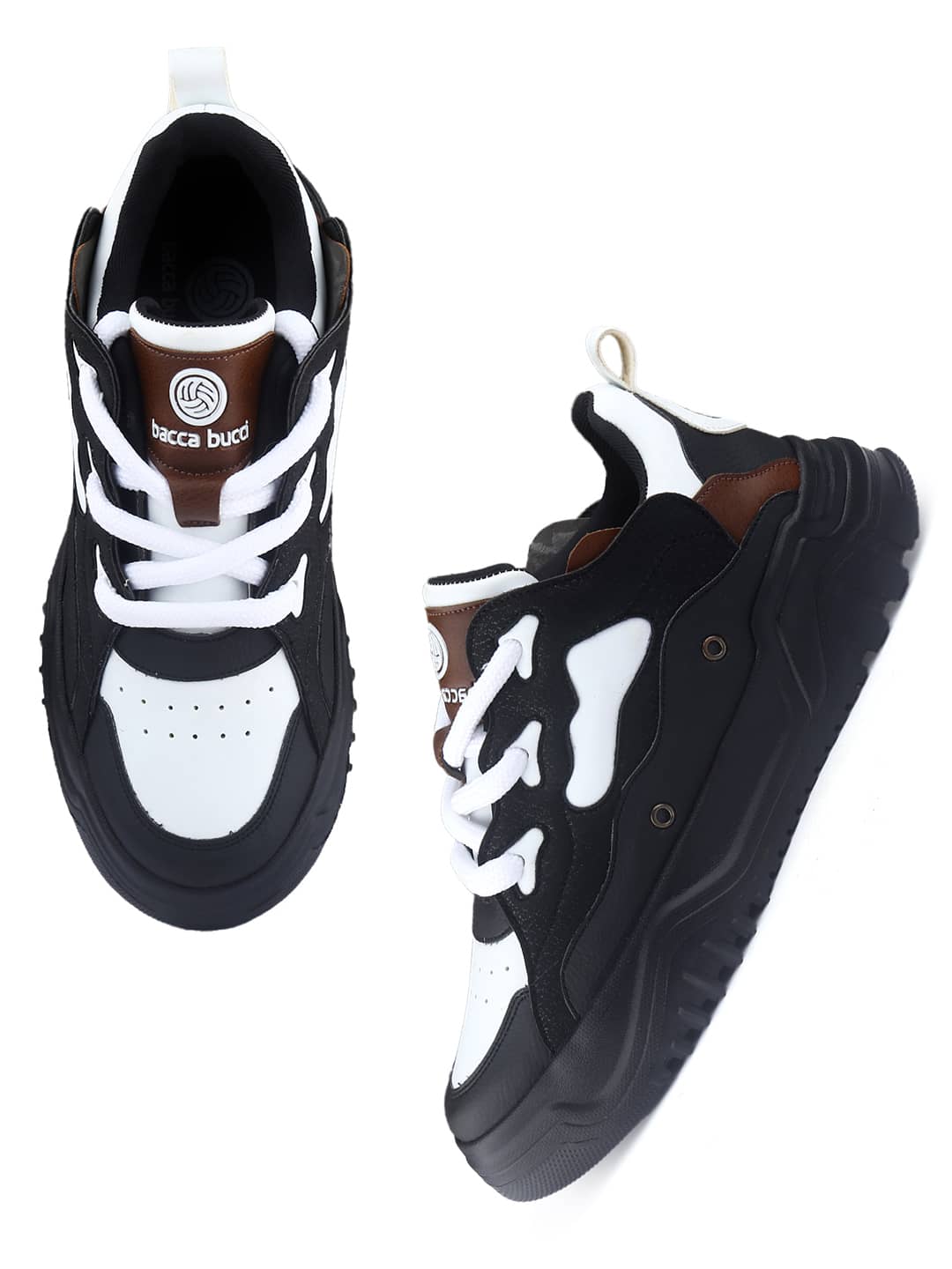 Bacca Bucci OG TerraForge Low-Top Series: Bold Street-Ready Sneakers with Signature Chunky Traction Sole