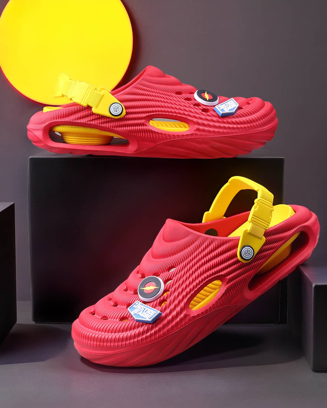 Justice League PowerGrip Clogs