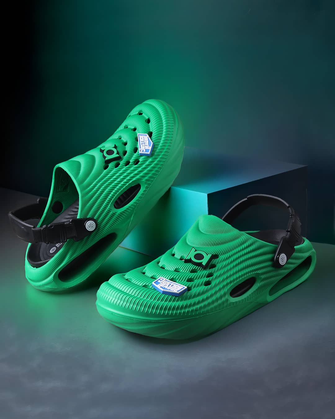 Justice League PowerGrip Clogs