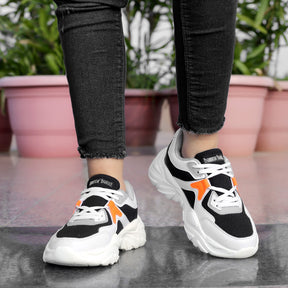 Bacca Bucci MARINE Low-top Platform Fashion Sneakers For Women | StreetWear Chunky Sneakers