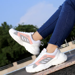 Bacca Bucci EMMA Low-top Platform Fashion Sneakers For Women | StreetWear Chunky Sneakers