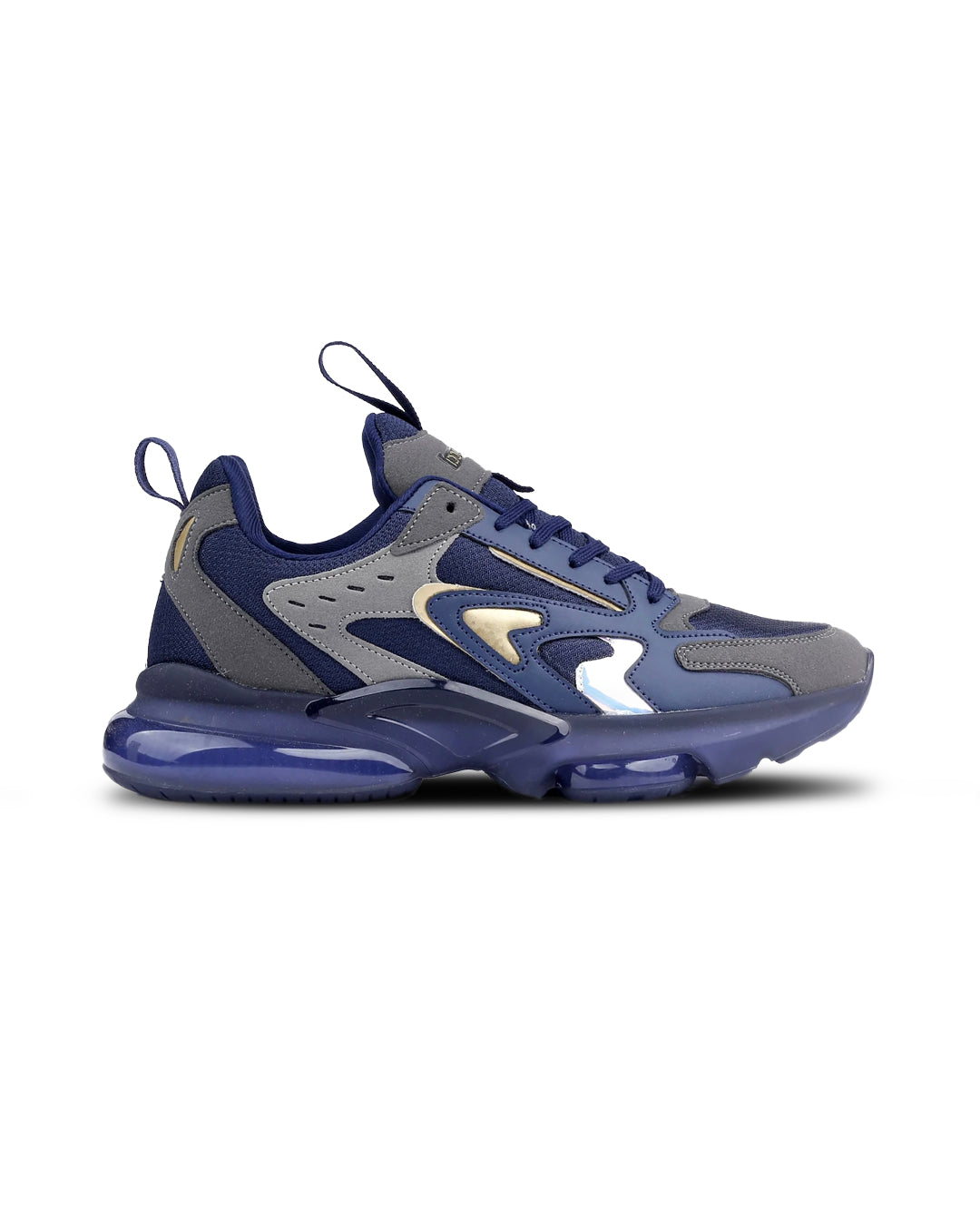 Buce sp. “Galaxy llic midnight blue” Casual Sneakers | Bacca Bucci Kraken | Solid Street Style Sneakers
