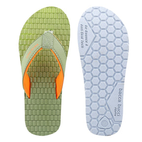 Bacca Bucci MALDIVES Cloud Slippers/Flip-Flop for Men | Non-Slip With Rubber Outsole and Vibrant Colors