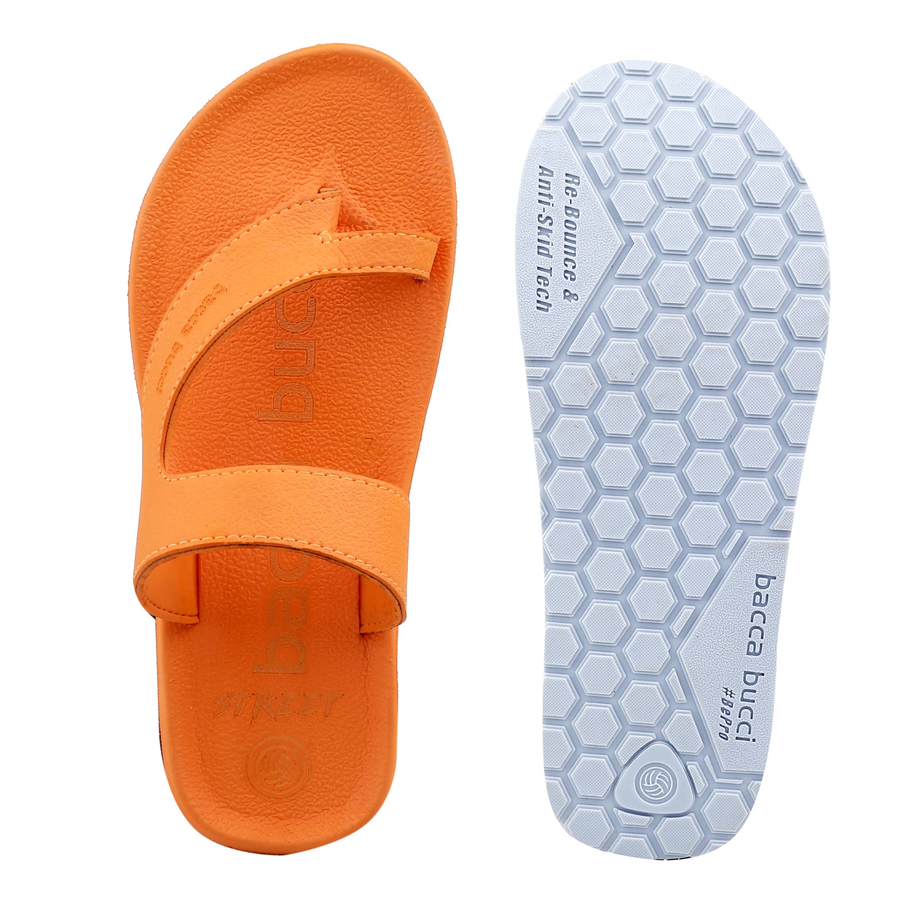 Bacca Bucci BEACH-CLUB Cloud Slippers/Flip-Flop for Men | Non-Slip With Rubber Outsole and Vibrant Colors