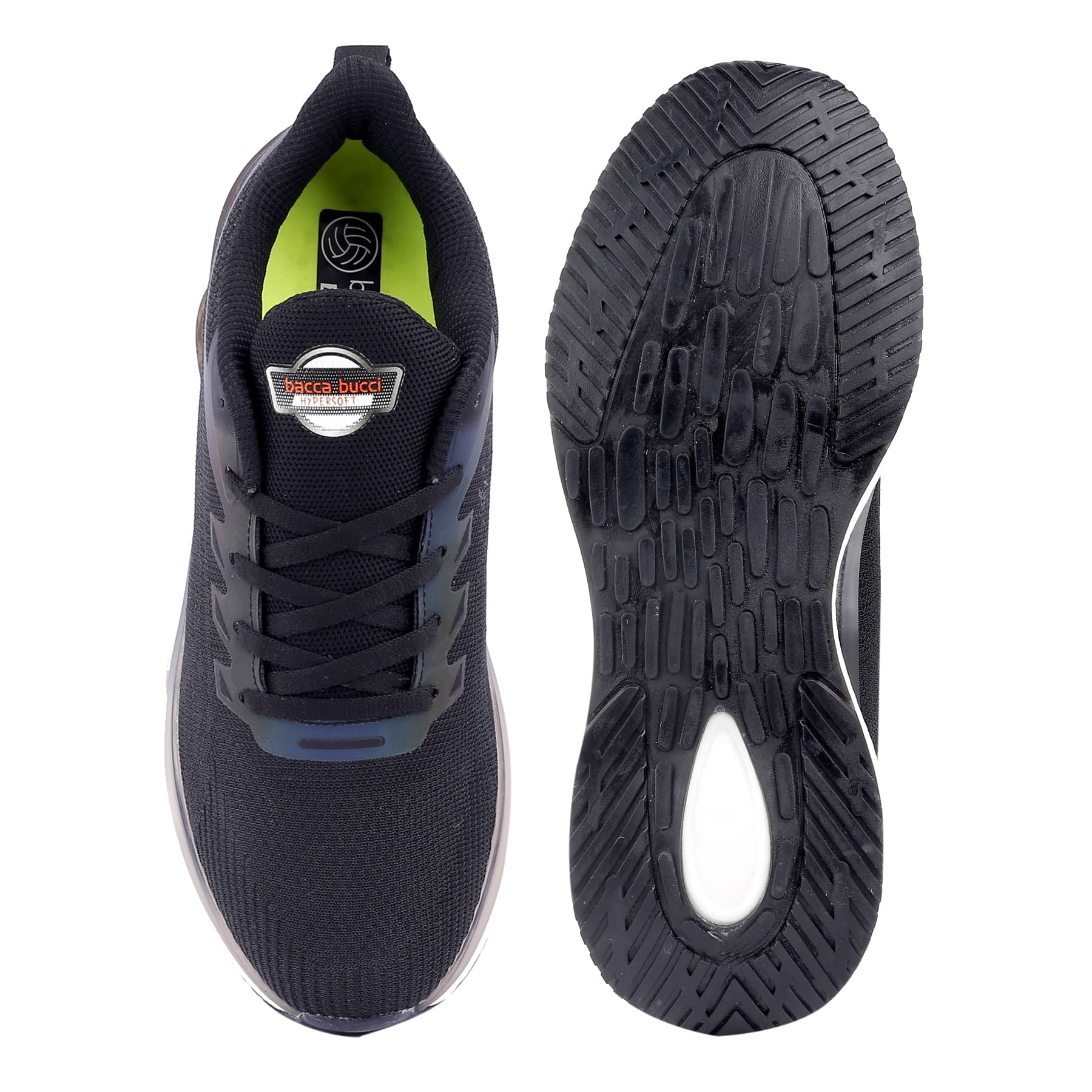 Bacca Bucci HYPERSOFT SERIES with Ultra-Rebounce Outsole & Iconic Breathable Engineered Knit Upper Running Shoes