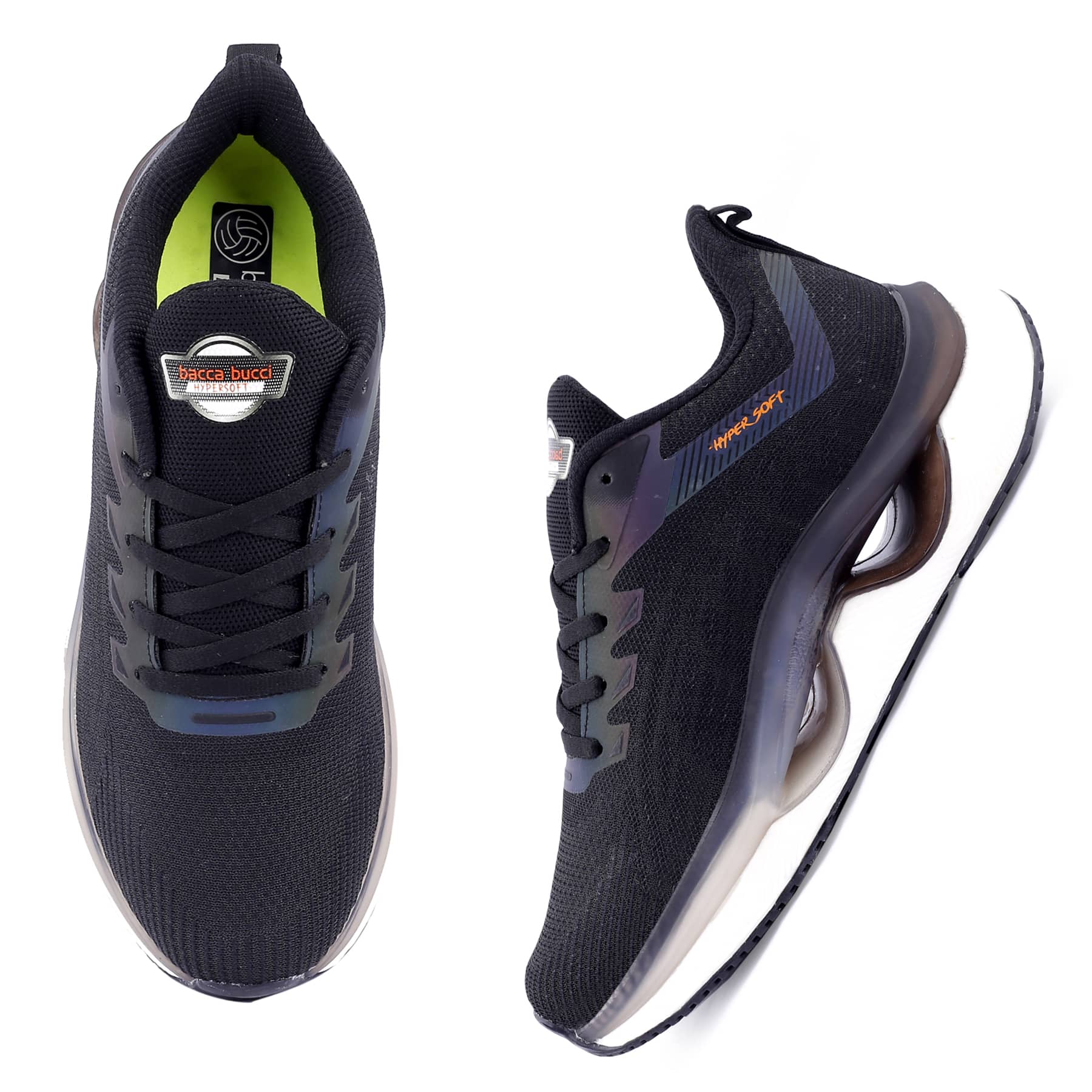 Bacca Bucci HYPERSOFT SERIES with Ultra-Rebounce Outsole & Iconic Breathable Engineered Knit Upper Running Shoes