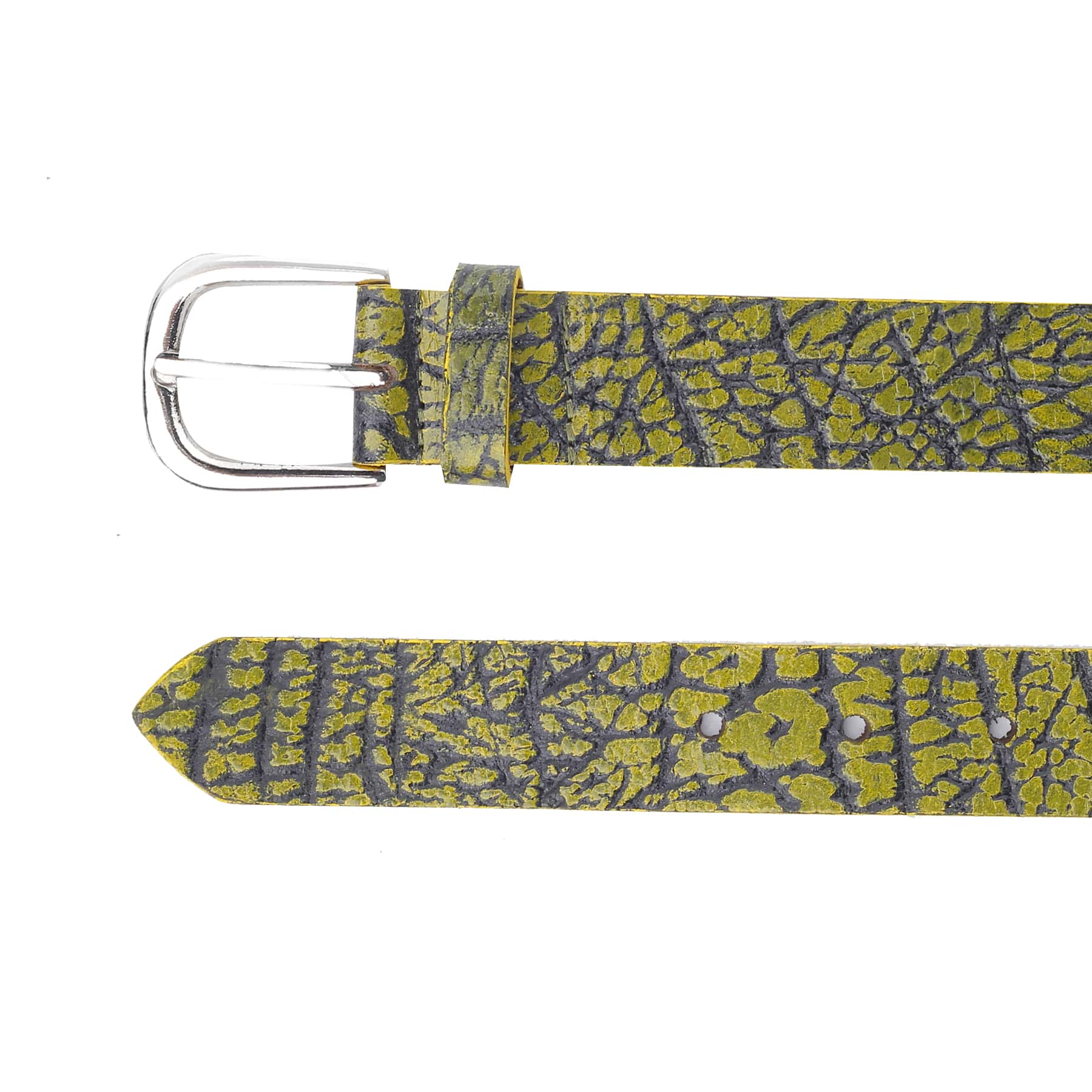 Bacca Bucci 'Aurelia Virentis' Elite Series: Women’s Textured Genuine Leather Belt with Artisanal Pattern, Ideal for Stylish Cinching and Versatile Fashion Pairing