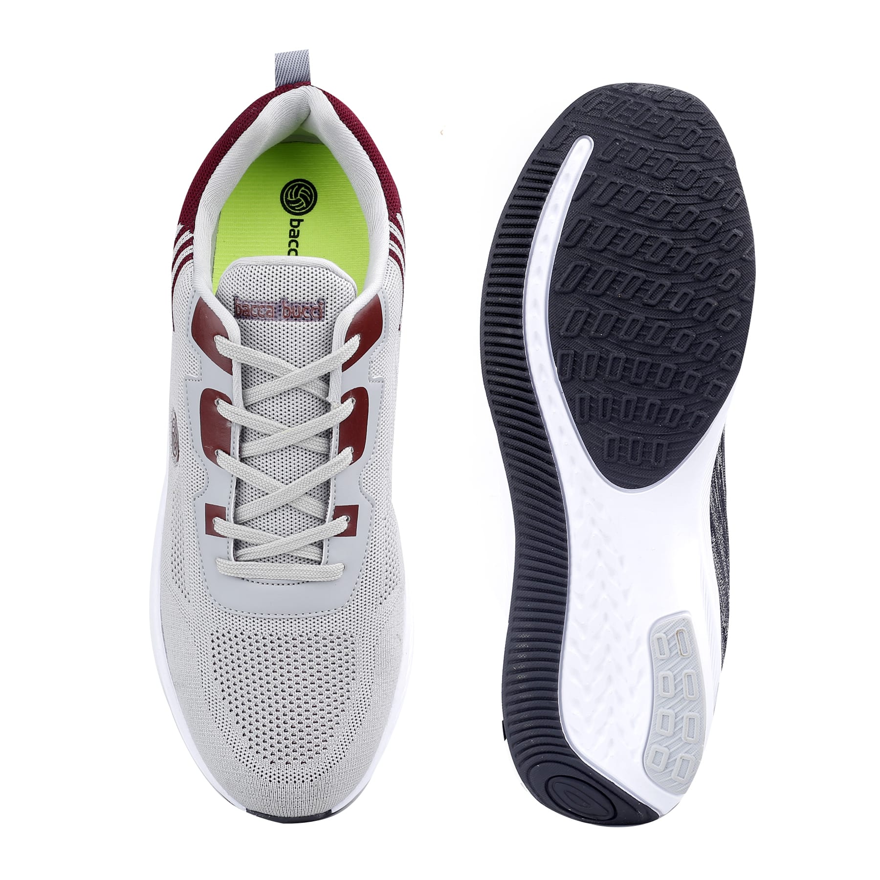 Bacca Bucci PROJECT PLUS Running Walking Training Shoe Specially developed for wide and Large Foots | Only Big Sizes Available | UK-11 to 15