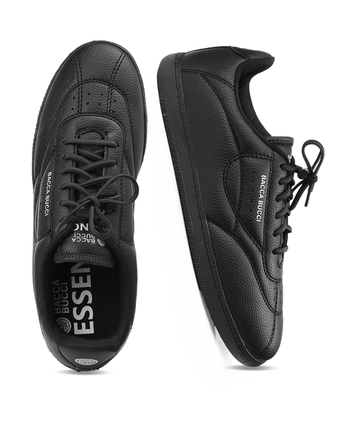 Bacca Bucci ESSENCE Low-Top Sneaker with Ortholite Insole & Elastic Laces
