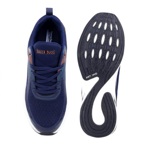 Bacca Bucci CARBON Running/Training Shoes with High Abrasion Rubber Outsole & Molded EVA Sockliner