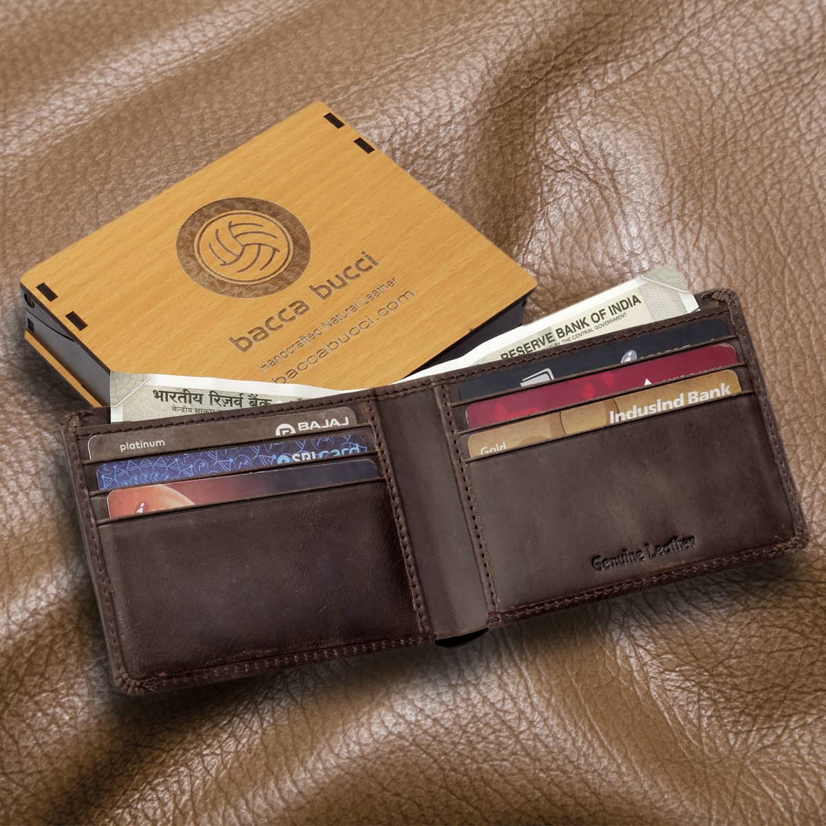 Wallets For Men | Bifold Genuine Leather Wallets