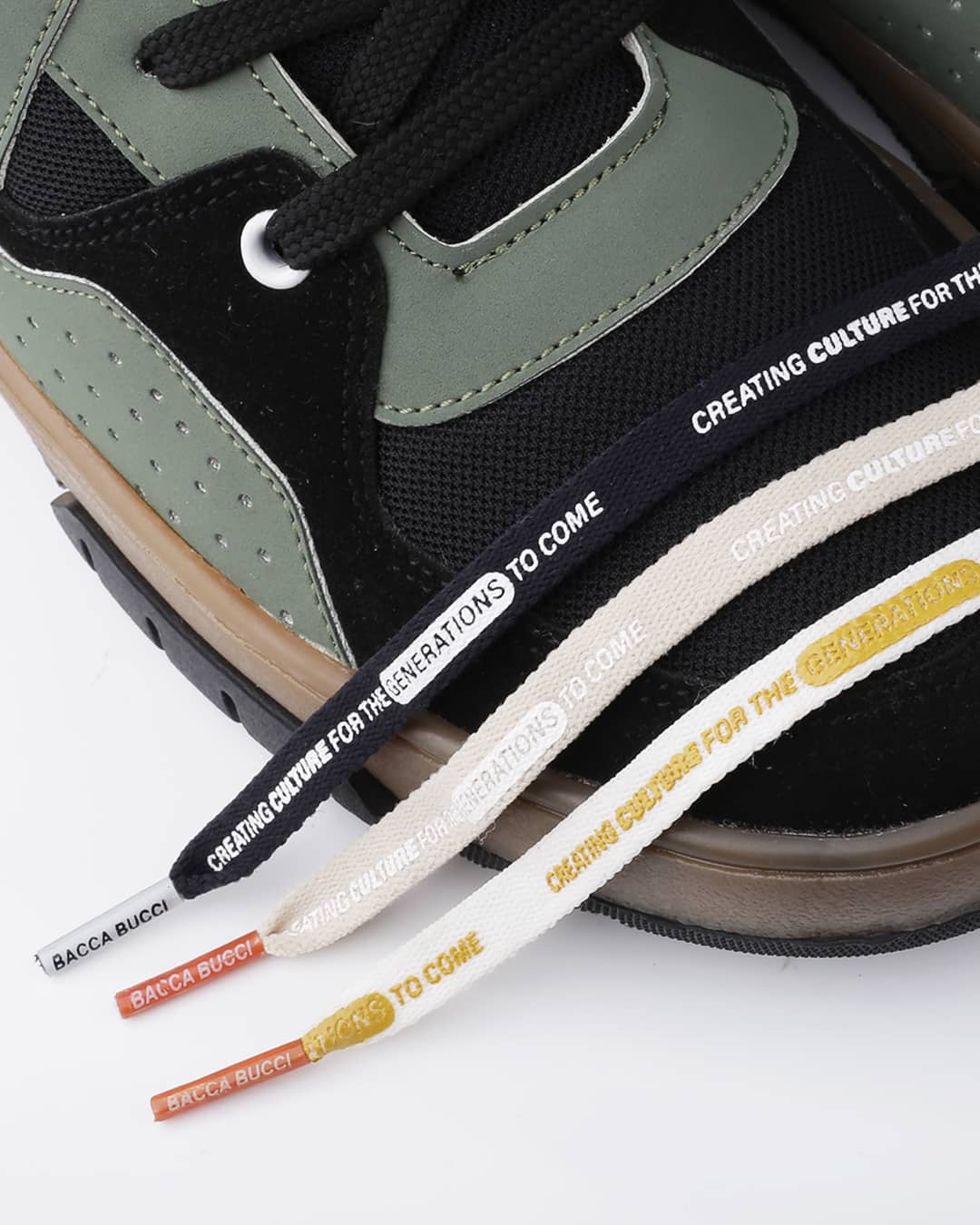 Bacca Bucci "Creating Culture" Sneaker Laces