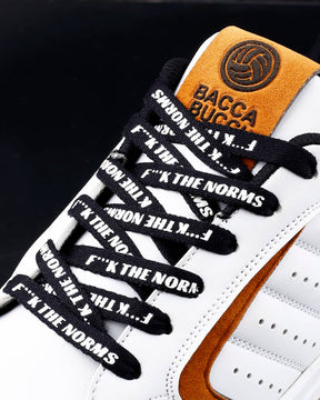 Bacca Bucci "F***K THE NORMS" Sneaker Laces