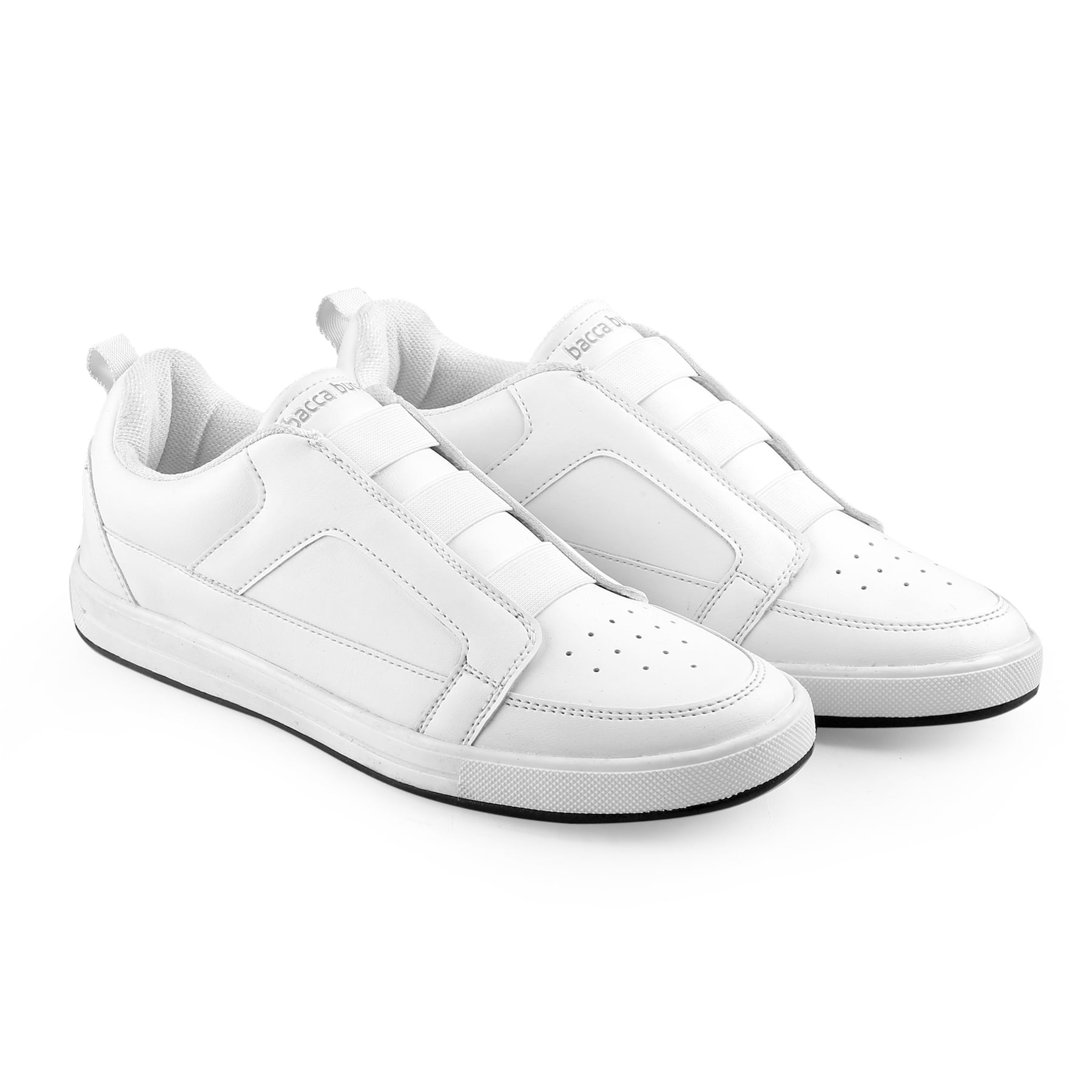 Bacca Bucci SMOKY White Flat Low-top Casual Shoes Sneakers