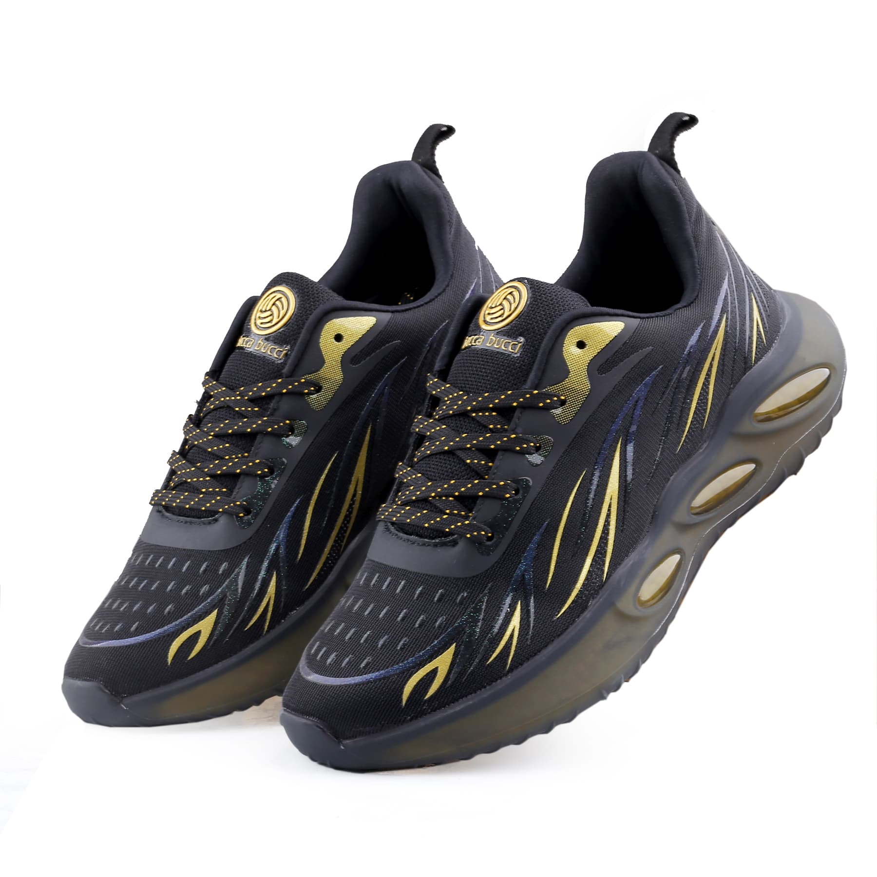 Bacca Bucci INTENSITY with Breathable Engineered Fishnet Upper & TPU Rebounce Outsole Running Shoes
