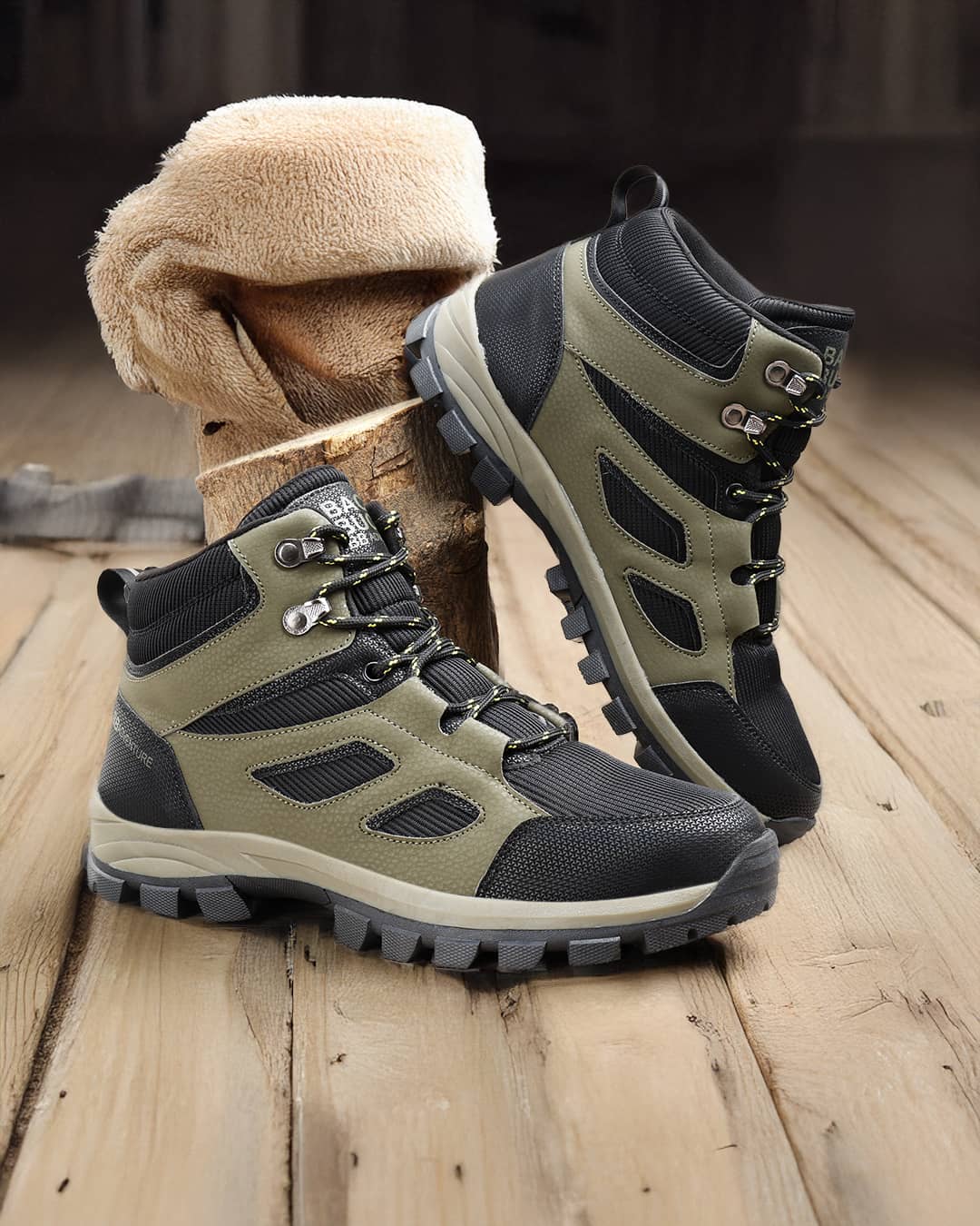 Bacca Bucci ENDURO High-Top Outdoor Hiking Boots