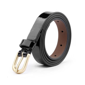 Bacca Bucci Women Leather Belts with Imported Nickle Free Buckle | Width : 20 MM | Solid Color Luster Finish Belt