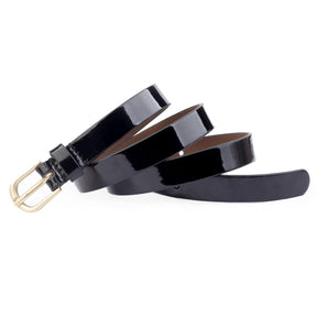 Bacca Bucci Women Leather Belts with Imported Nickle Free Buckle | Width : 20 MM | Solid Color Luster Finish Belt