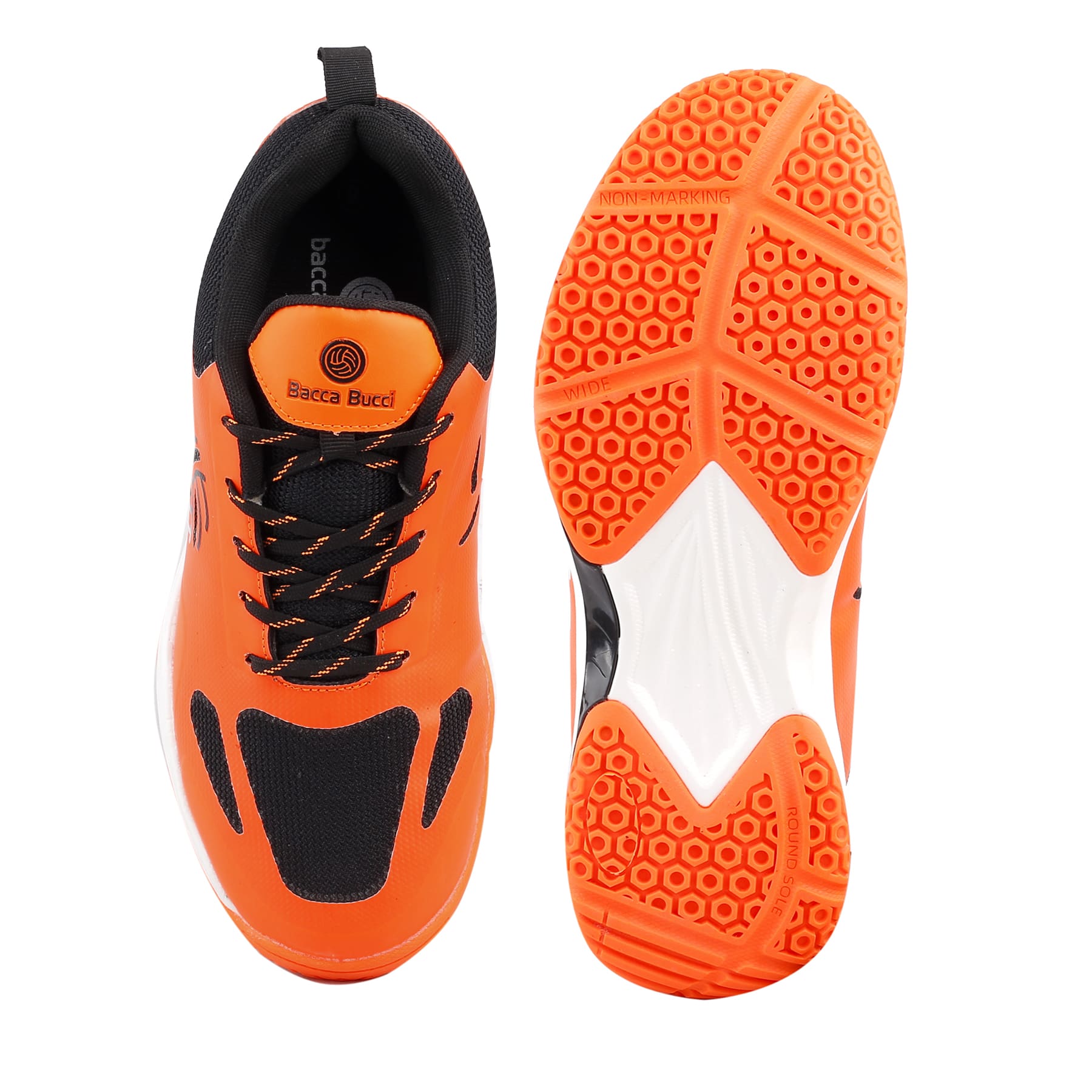 Bacca Bucci SMASHTREK All Court Badminton Shoes with Memory Padded Insocks and Arch Support