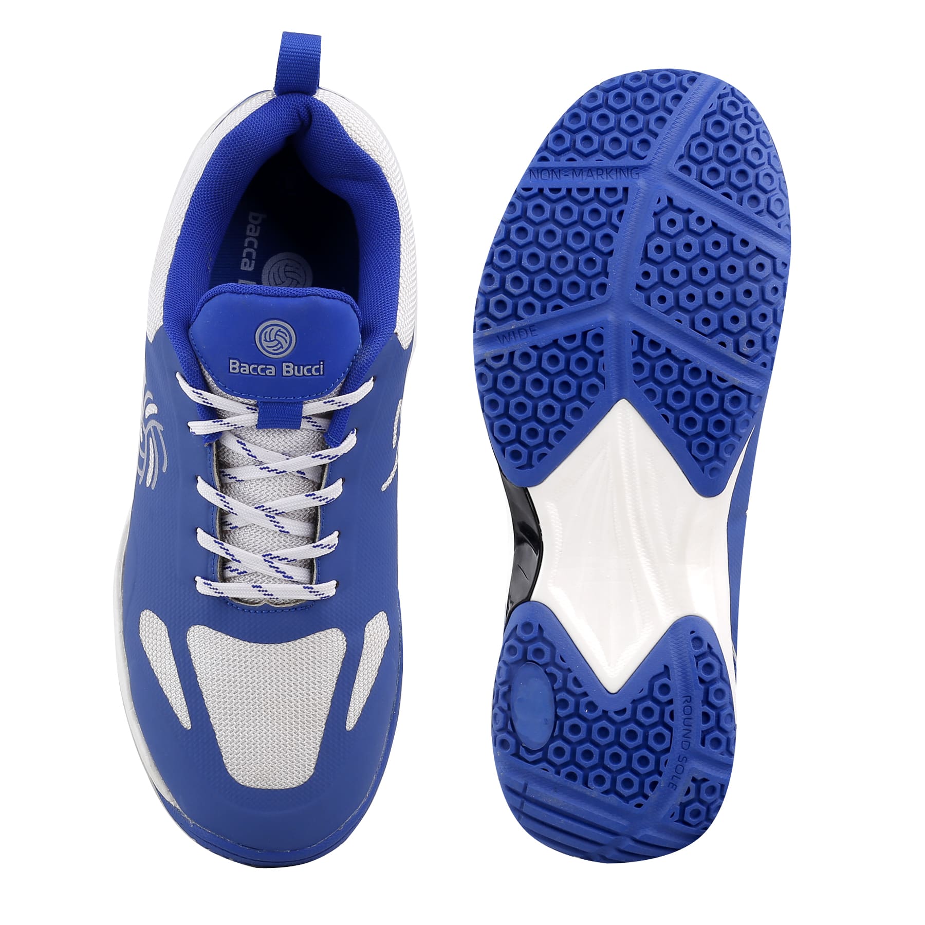 Bacca Bucci SMASHTREK All Court Badminton Shoes with Memory Padded Insocks and Arch Support
