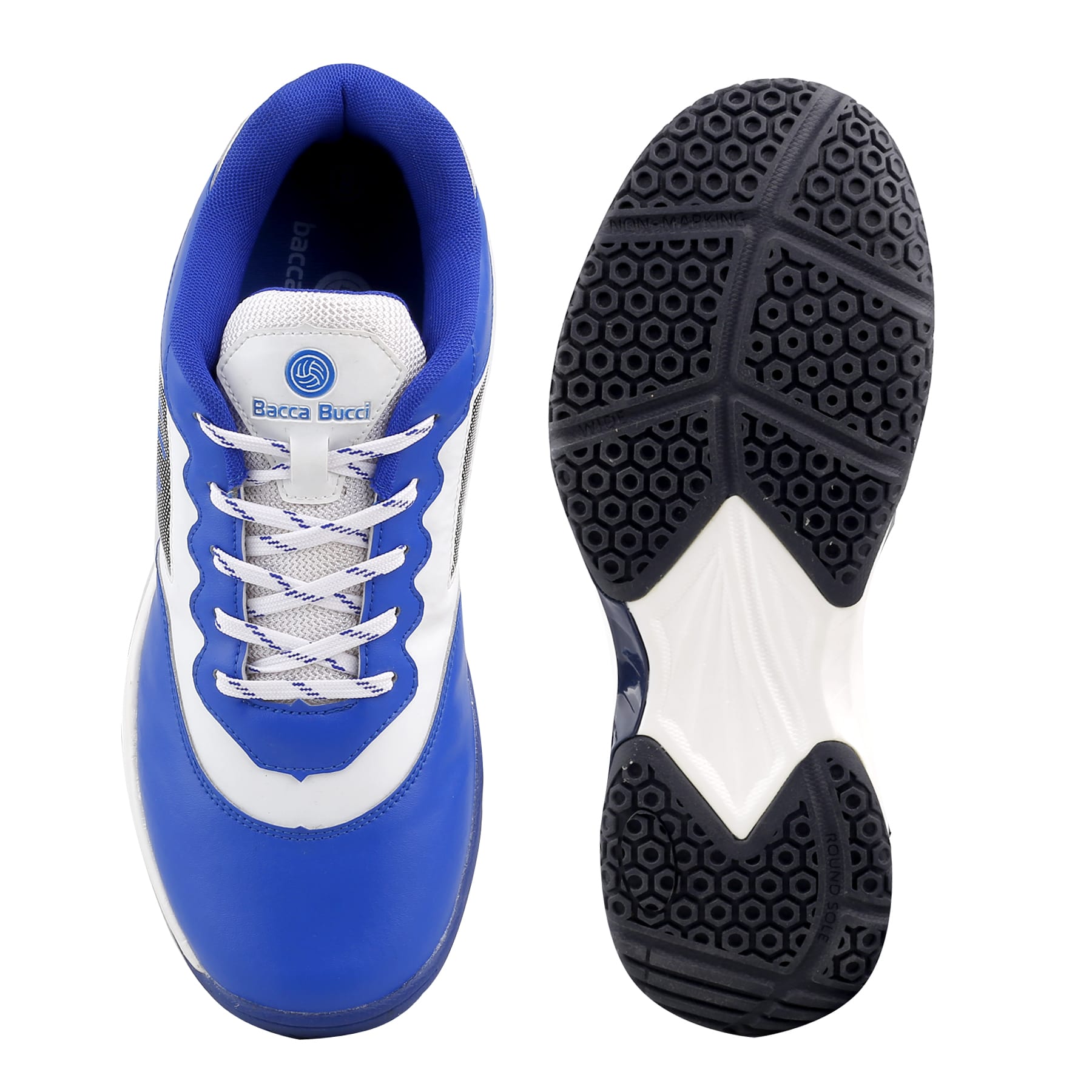 Bacca Bucci EliteStriker All Court Badminton Shoes with Memory Padded Insocks and Arch Support