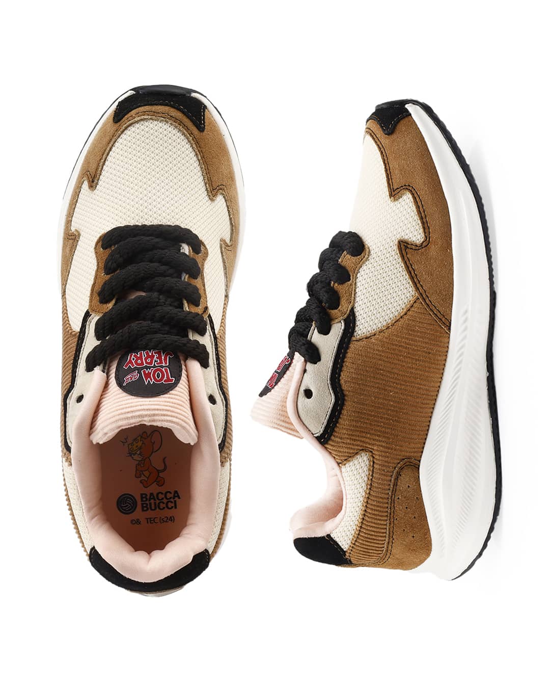 JERRY - Sneaky Sweet | Tom & Jerry x Bacca Bucci Women’s Sneakers