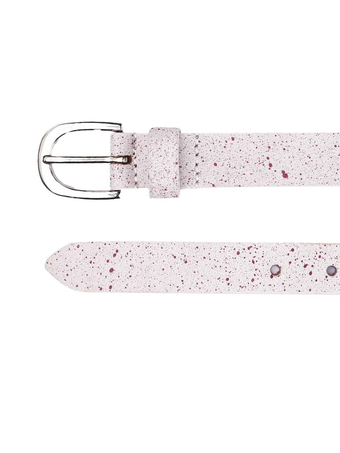 Bacca Bucci 'Stardust Splatter' Women's Belt - 22mm Handcrafted Vegan Leather with Artisanal Speckle Design